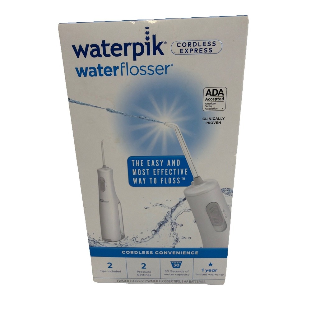 Waterpik‎ WF-02W011 Cordless Express Water Flosser New Sealed